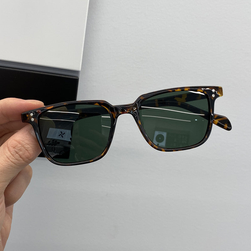 Wholesale Small Square Frame Personalized Retro PC Sunglasses